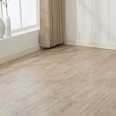 China Non-Slip Wood Texture Plastic Plank Ceramic Floor Vinyl Tile