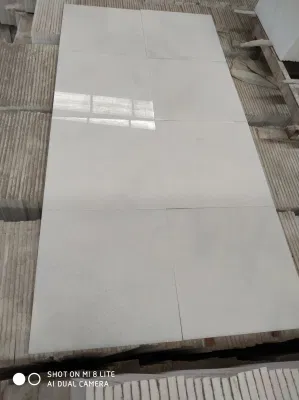 Crystal White Pure White Marble Tiles for Wall and Flooring