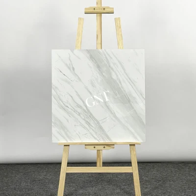 600X600 60*60 Foshan White Marble Effect Design Full Cheap Polished Glazed Porcelain Floor Tiles