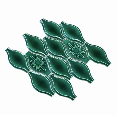 Modern Design Interior Cermic Tile Flooring Glossy Ceramic Mosaic Tile for Project