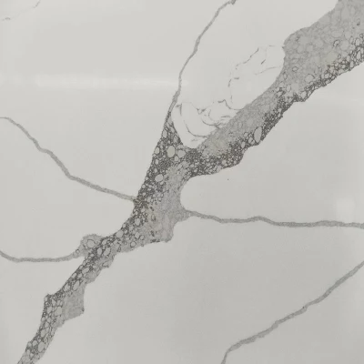 Wholesale Floral White Marble Stone Flooring Big Slab Tile for Bathroom Quartz Stone Slabs