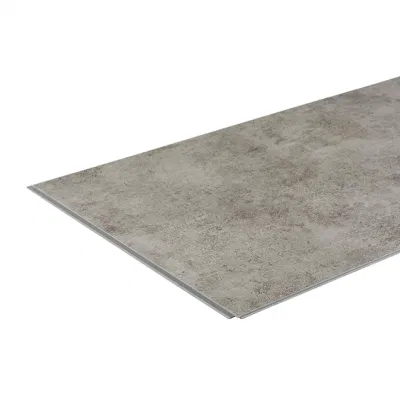 100% Virgin Waterproof Interlocking Stone Plastic Floor and Wall Vinyl Tile