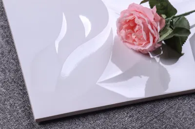 12X24 Inch/30X60 Cm White Glossy Glazed Ceramic Tile