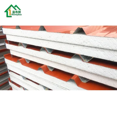 Insulated EPS PU Rockwool Roofing Tile Sandwich