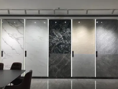 60X120cm Yellow Glossy Marble Tiles for Floor and Wall Indoor and Outdoor Glazed Porcelain Floor Tiles