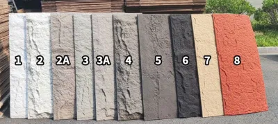 Flexible Tiles New Industrial Raw Material Cascade Stone Flexible Wall Tiles Made by Modified Clay Wall Panel a Level Fire Proof Soft Stone Modified Clay