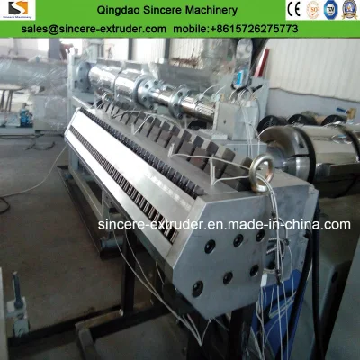 Plastic Double-Layer PVC Corrugated Sheet Roofing Tile Extruder/Machine
