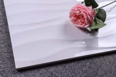 12X24 Inch/30X60 Cm White Glossy Glazed Ceramic Tile
