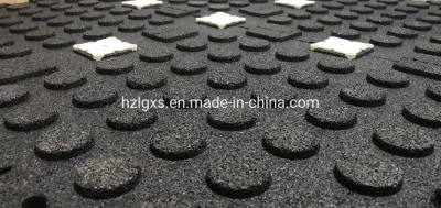 China Factory High Quality Indoor Interlocking Gym Rubber Floor Tile