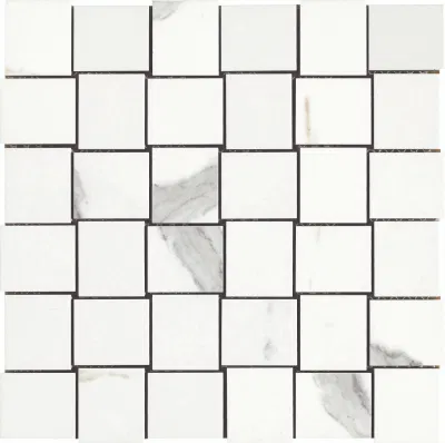 Wholesale China Hallway Design Calacatta Porcelain Mosaic Tile