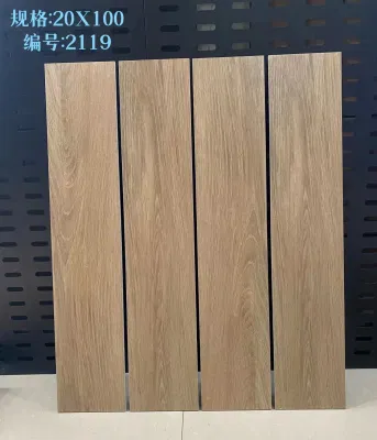 Non - Slip Wooden Porcelain Ceramic Floor Tile for Flooring Home Decoration
