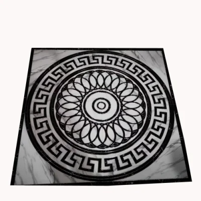 600X600 (4 in 1) 3D Kitchen Glazed Ceramic Carpet Tiles Price in China