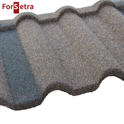 Sheet Metal Tiles Made in Zhejiang China Milano Stone Coated Roofing