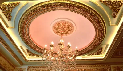 Banruo Faux Wood Like Flower Ceiling Panel Board Ceiling Tiles