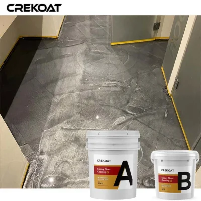 Best Polyaspartic Grey Metallic Epoxy Floor for Ceramic Tile