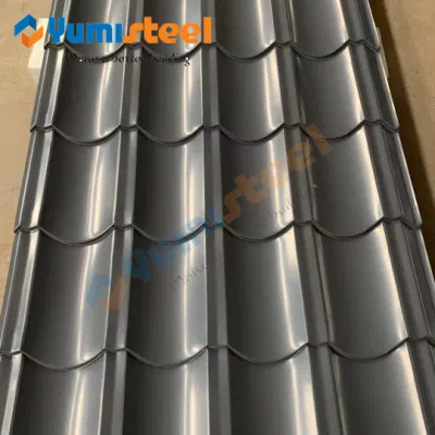 Color Steel Tile Steel Structure Building Material Color Coated Galvanized Iron Metal Roof/Wall Panel Color Galvanized PPGI Retro Glazed Tile
