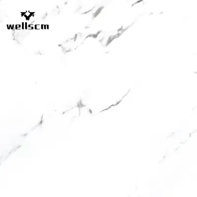 80X80cm Ceramic Polished Marble Glossy Dark Grey Color Glazed Porcelain Tile for Kitchen and Bathroom Wall and Floor