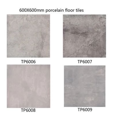600X600 Porcelain Floor Cement Look Ceramic Wall Tile