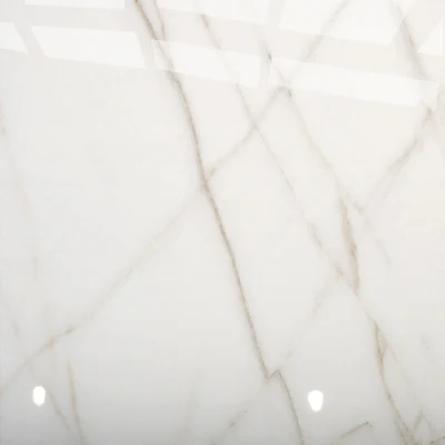 High Gloss 24X24 Inch off White Ceramic Floor Tile