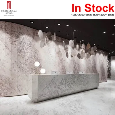 Large Format Staturio Marble White Thin Wall Tile