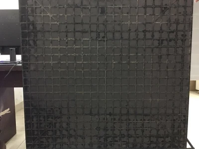600*600mm Wall and Floor Border Super Black Unglazed Porcelain Vitrified Tile Made in China
