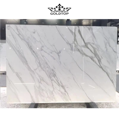 Bathroom Calacatta/Calacutta/Calcutta White/Gold Natural Marble Wall Floor Tile for Luxury Residential/Hotel Project