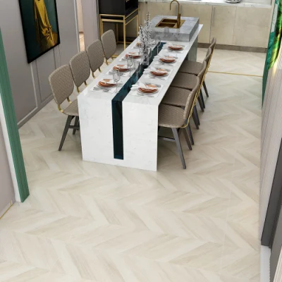 China Bathroom Rustic Ceramic Wood Look Floor Tiles Flooring in Foshan