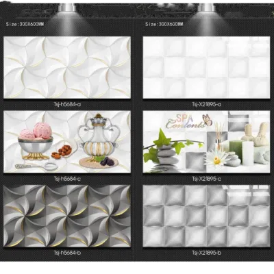 Hot Sell White Glazed Kitchen Bathroom Ceramic Wall Tile