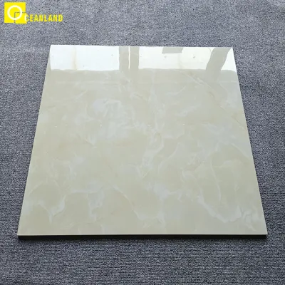 China Factory Wooden Like 600X600 Full Polished Glazed Tile