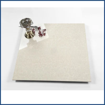 600X600/24X24 Beige Polished Porcelain Marble Tiles