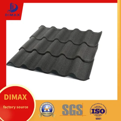 China Factory Lightweight Roofing Materials Steel Sheet Colored Stone Coated Galvanum Roof Tile