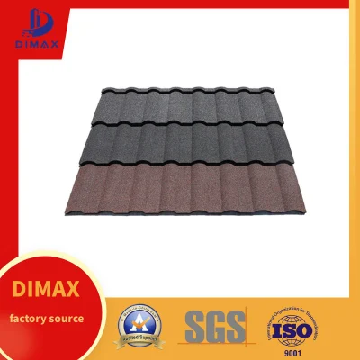 China Factory Lightweight Roofing Materials Steel Sheet Colored Stone Coated Galvanum Roof Tile