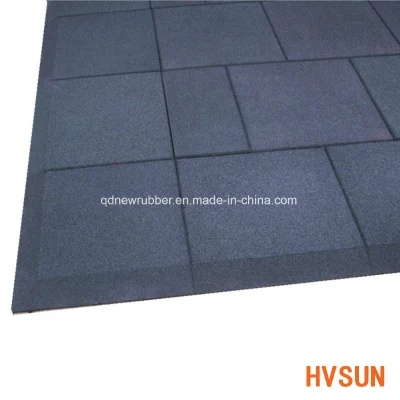 China Outdoor or Indoor Cheap Rubber Interlocking Floor Tiles