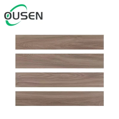 3D Glazed Full Body Rustic Floor and Wall Wood Tiles Living Room