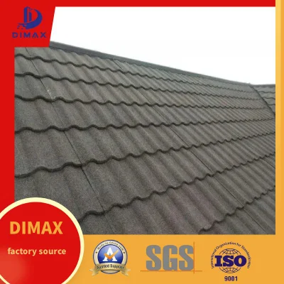 China Factory Lightweight Roofing Materials Steel Sheet Colored Stone Coated Galvanum Roof Tile