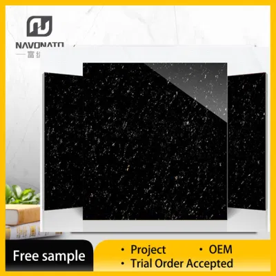 9 mm Thick No Glazed on Surface Double Loading Floor Polished Porcelain Tiles