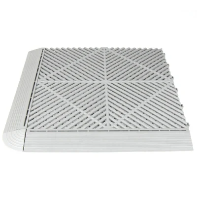 Anti-Slip Garage Floor Tiles Interlocking Plastic for Car Washing Basement Swimming Car Parking