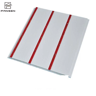 Interlocking Plastic Tile PVC Hot Stamping Wall Ceiling Panels PVC Ceiling Tile