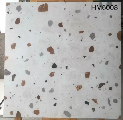 Home Decoration Building Material 600*600mm Porcelain Matte Floor Antique Terrazzo Rustic Tiles