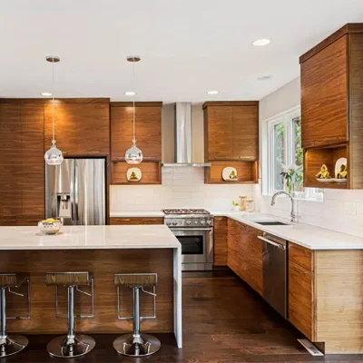 Classic Kitchen Cupboard Solid Wood Cabinets Kitchen for an Old Style Home
