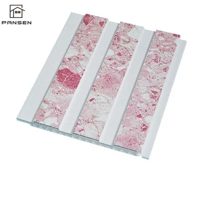 Interlocking Plastic Tile PVC Hot Stamping Wall Ceiling Panels PVC Ceiling Tile