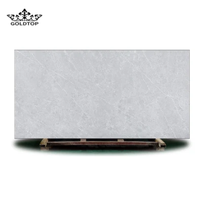 6010 Ice Ash China Supplier Great Quality Polished/Honed/Brushed Artificial Concrete Quartz Tiles for Kitchen/Bathroom/Wall/Floor Home/Hotel Decor