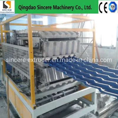Factory Hot Sale PVC Plastic Building Tile Sheet Extrusion Line Glazed Roof Tile Corrugated Sheet Extruding Machine