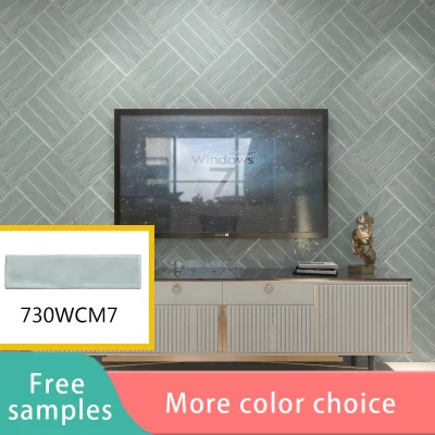 Home Elevation Tiles Wall Tiles for Sale Grey Gloss Wall Floor Tile Beige Bathroom Kitchen 75X300mm Tiles Terrazzo Ceramic Wall Tiles