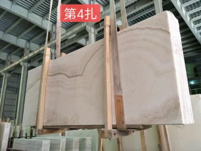Natural Solid Surface Stone Ivory/White Big Marble/Slabs Jade/Onyx Translucent Back-Lit/Backlit Wall Tiles