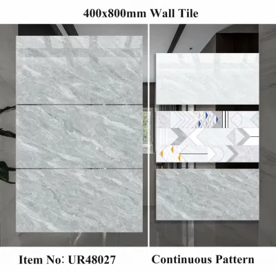 China Foshan Good Quality Decorative Home 400X800mm Glazed Porcelain Ceramic Bathroom Flooring Wall Tile