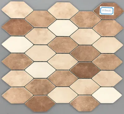 New Design Fashion Blue Color Bathroom Wall Recycle Glass Mosaic Tile