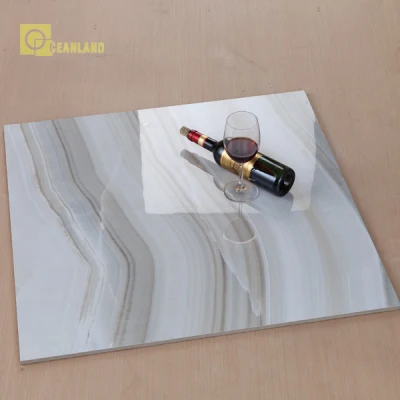 Foshan Natural Marble Look Polished Glazed Porcelain Wall Tile