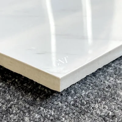 600X600 60*60 Foshan White Marble Effect Design Full Cheap Polished Glazed Porcelain Floor Tiles