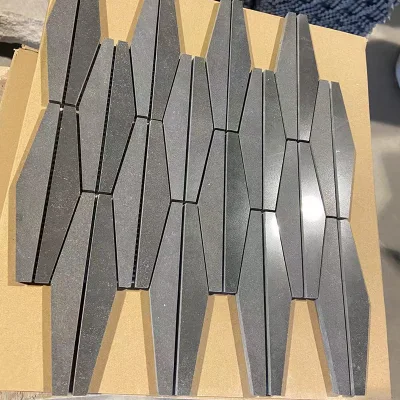 White/Black/Grey Natural Stone/Granite/Marble/Basalt Tiles Mosaic for Bathroom/Wall/Floor/Backsplash/Patterns Hexagon/Herringbone Wholesale Prices